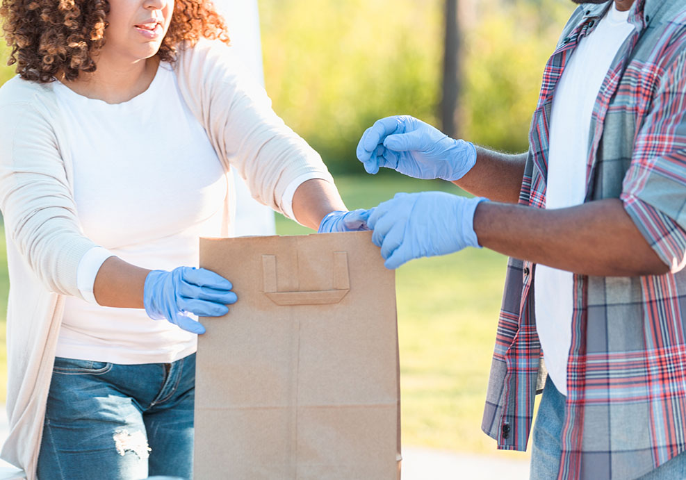 Supporting Mission Granbury’s Food Pantry who distributes groceries to local families in need in Granbury, Texas.
