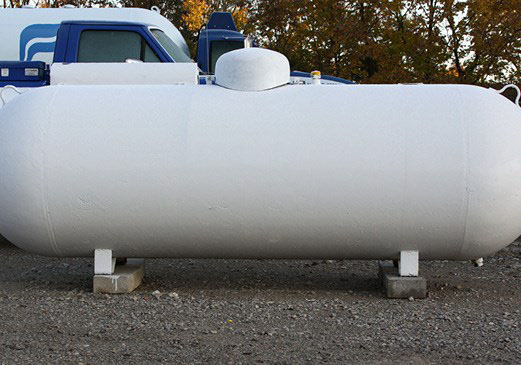 Follow these steps when you paint your propane tank.